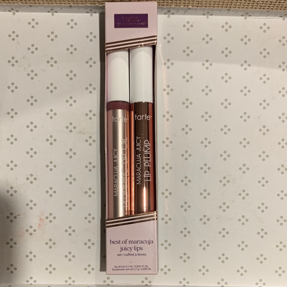 Tarte Best of Maracuja Juicy Lips Set - Berry and Bronze